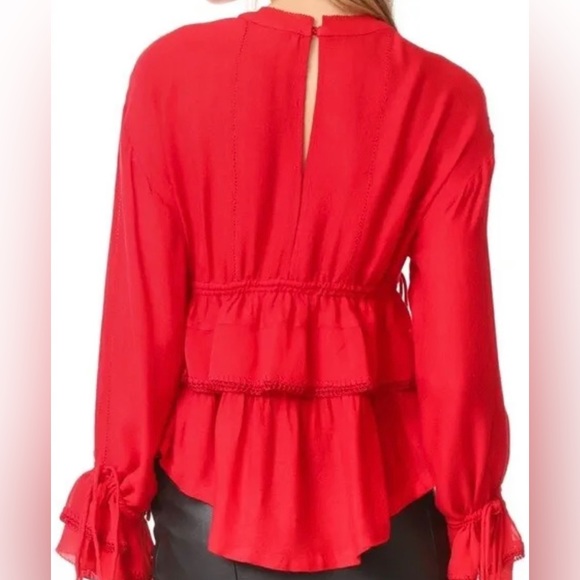 Iro Red Celebes Top - Picture 3 of 7